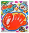 JA-RU Giant Snap Hand-Jumbo Sticky Hands Toy (1 Pack Assorted) Large Stretchy Sticky Hands Toy for Kids. Party Favors, Classroom