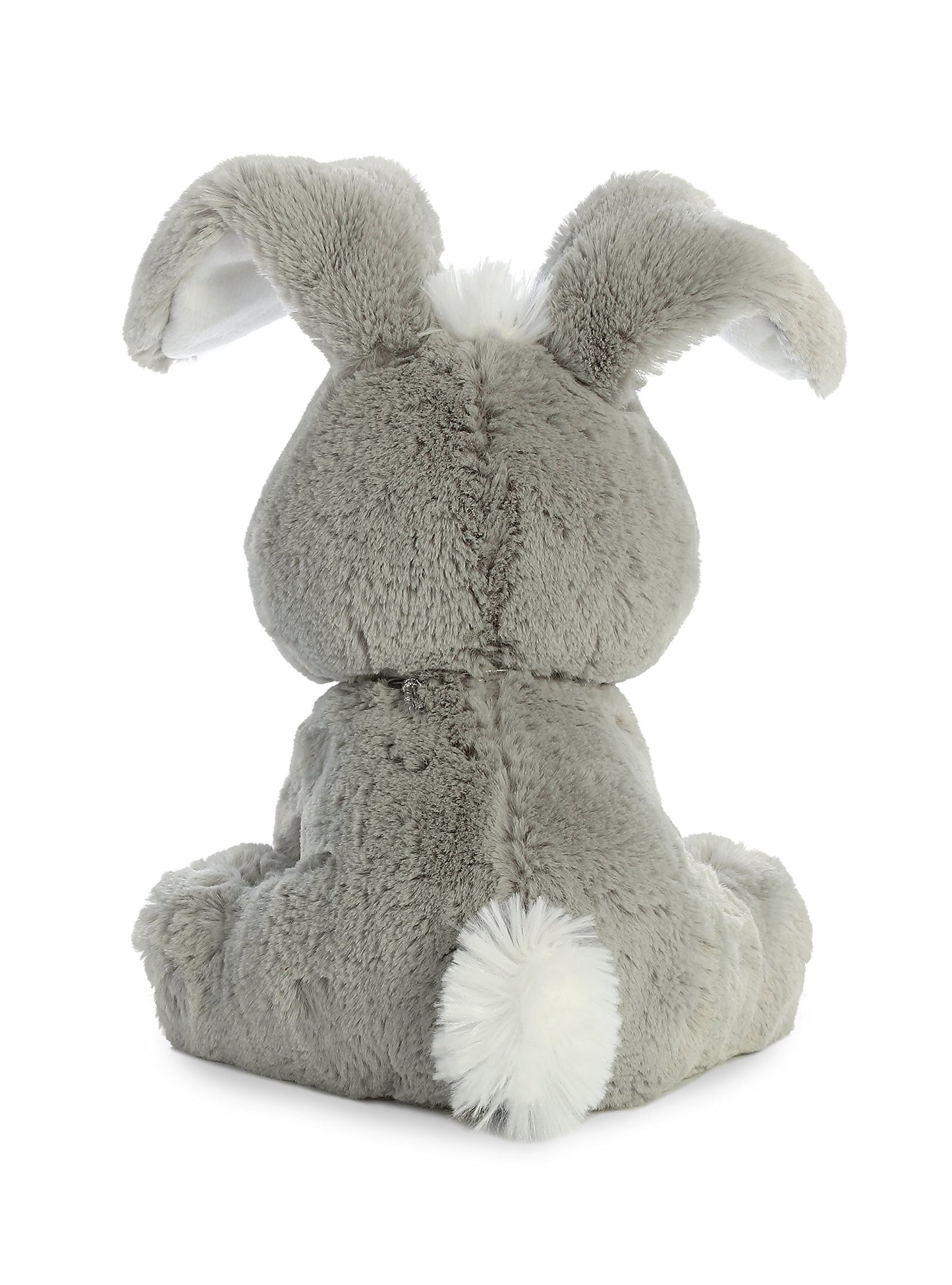 Aurora® Floppy Bunny Grey Stuffed Animal - 8.5 Inches, Polyester, Cherished Memories, Model 15776