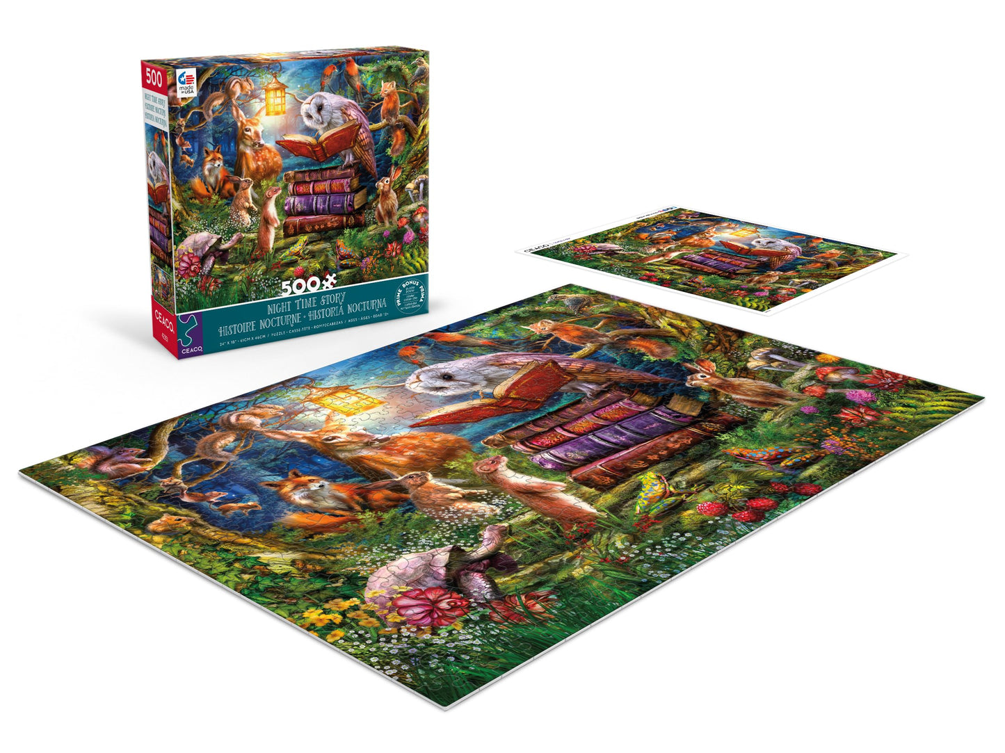 Ceaco - Night Time Story - 500 Piece Jigsaw Puzzle