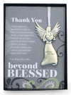 Beyond Blessed Angel With Thank You Sentiment - Gratitude Gift/Appreciation Gift/Thank You Gift For Friends/Mentor/Co-Worker/Neighbor/Thank You Ornament