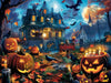 Nattork Jigsaw Puzzle 1000 Pieces for mature-themeds Halloween Haunted House Challenging mature-themed Puzzles for Halloween Decor & Gift