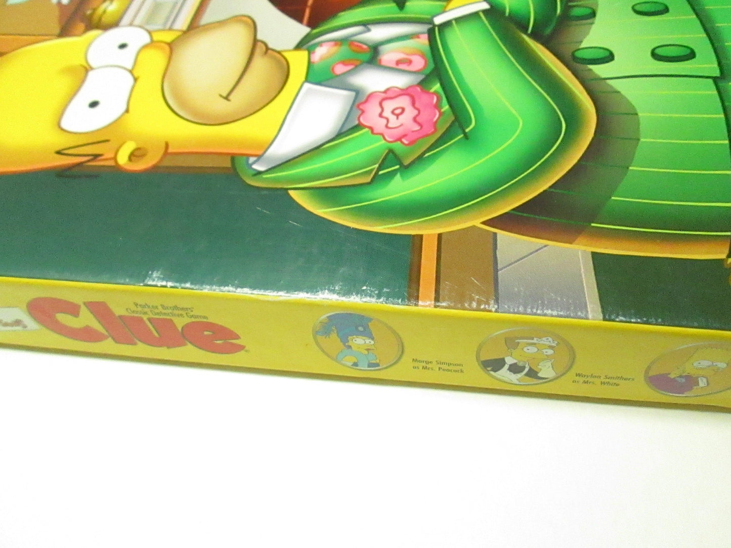 Simpsons The Clue Board Game 1St Edition With Pewter Pieces