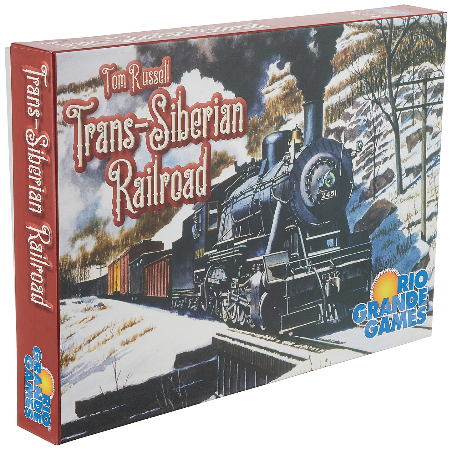 Rio Grande Games Rio593 Trans-Siberian Railroad Board Game