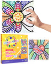 Sungemmers Window Art Suncatcher Arts And Crafts Kits For Kids 6 7 + Years Old - Great Crafts For Girls Ages 8-12, Valentines Gifts For Kids, Easter Gifts For Girls Or Easter Basket Stuffers For Kids
