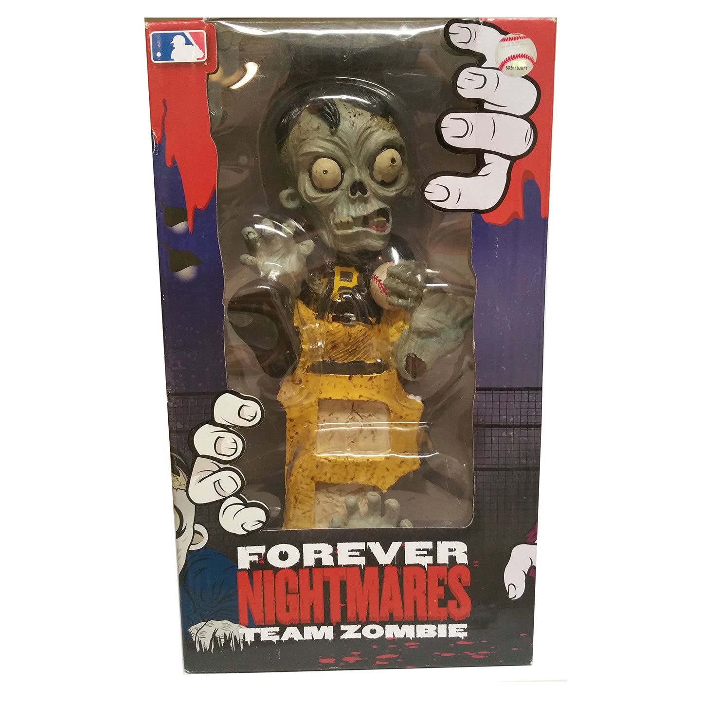 Foco Pittsburgh Pirates Sitting On Logo Zombie
