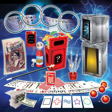 Fantasma Deluxe Grand Illusions Magic Set With 200+ Tricks To Learn (78Eud) - Great Value Magic Kit For Boys & Girls 7 Years And