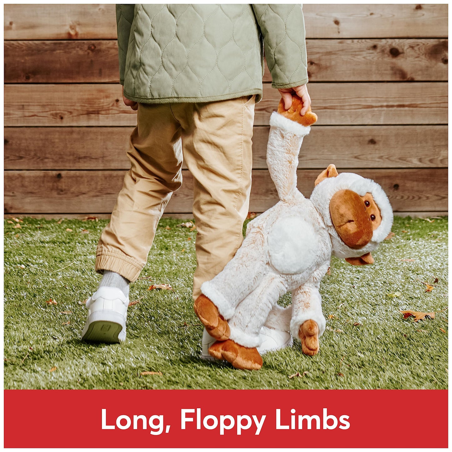 Gund Tilly The Monkey Plush, Premium Stuffed Animal For Ages 1 And Up, Cream/Brown, 15