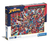 Clementoni Spider-Man Impossible Jigsaw Puzzle, Medium, 1000 Pieces, Multicolored, 39657
