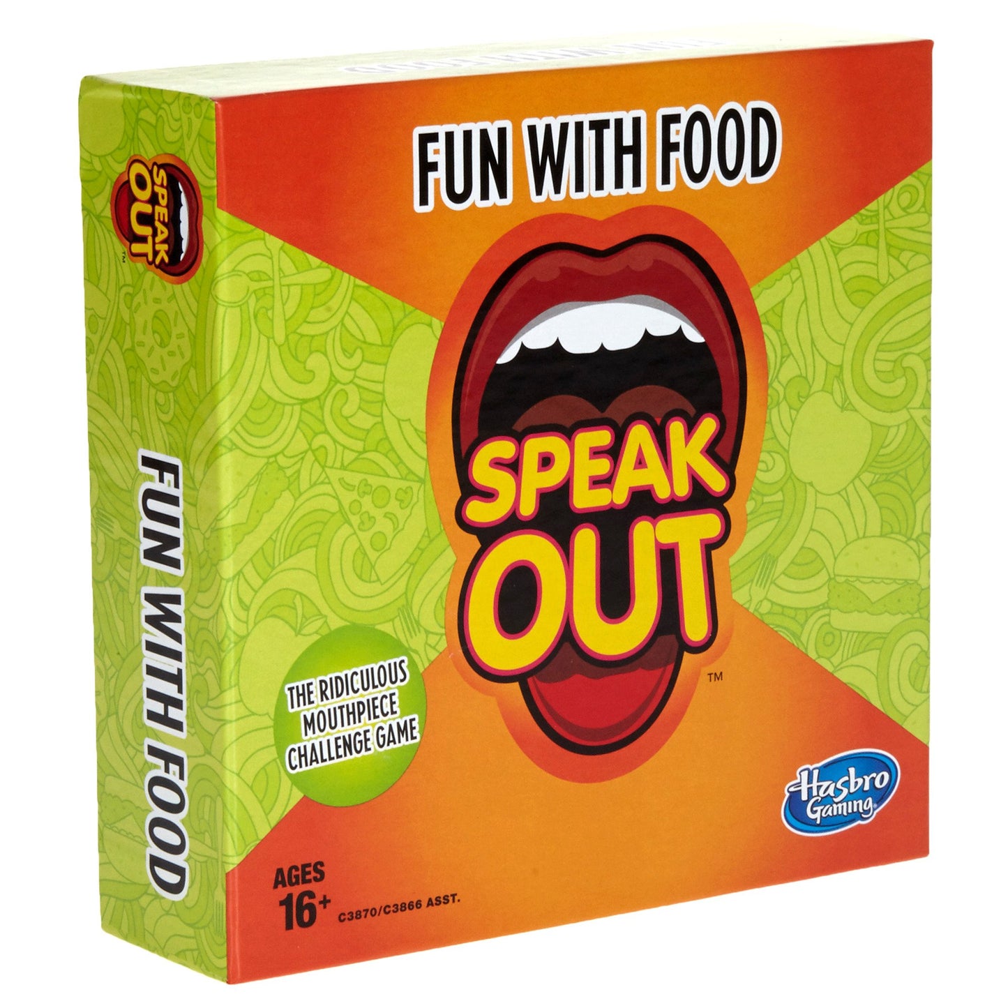 Hasbro Gaming Speak Out Expansion Pack: Fun With Food