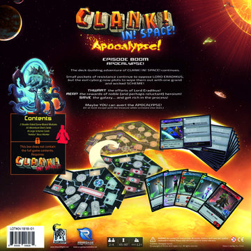 Renegade Game Studios Clank! In! Space! Apocalypse! - Strategy Board Game, Small Size, Exciting Gameplay for Family Fun