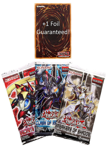 Yu-Gi-Oh! Tcg: Blister Pack Containing 3 Booster Packs And A Guaranteed Foil Card