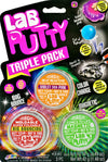 JA-RU Glow in The Dark Putty Bundle Set - 3 Assorted Putties, Clear, Bouncing, Color Changing, Magnetic - Kids Slime Party Favors