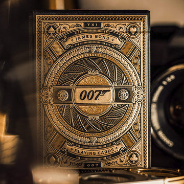 theory11 James Bond 007 enhanced Playing Cards - Gold Foil Official Collectible Deck