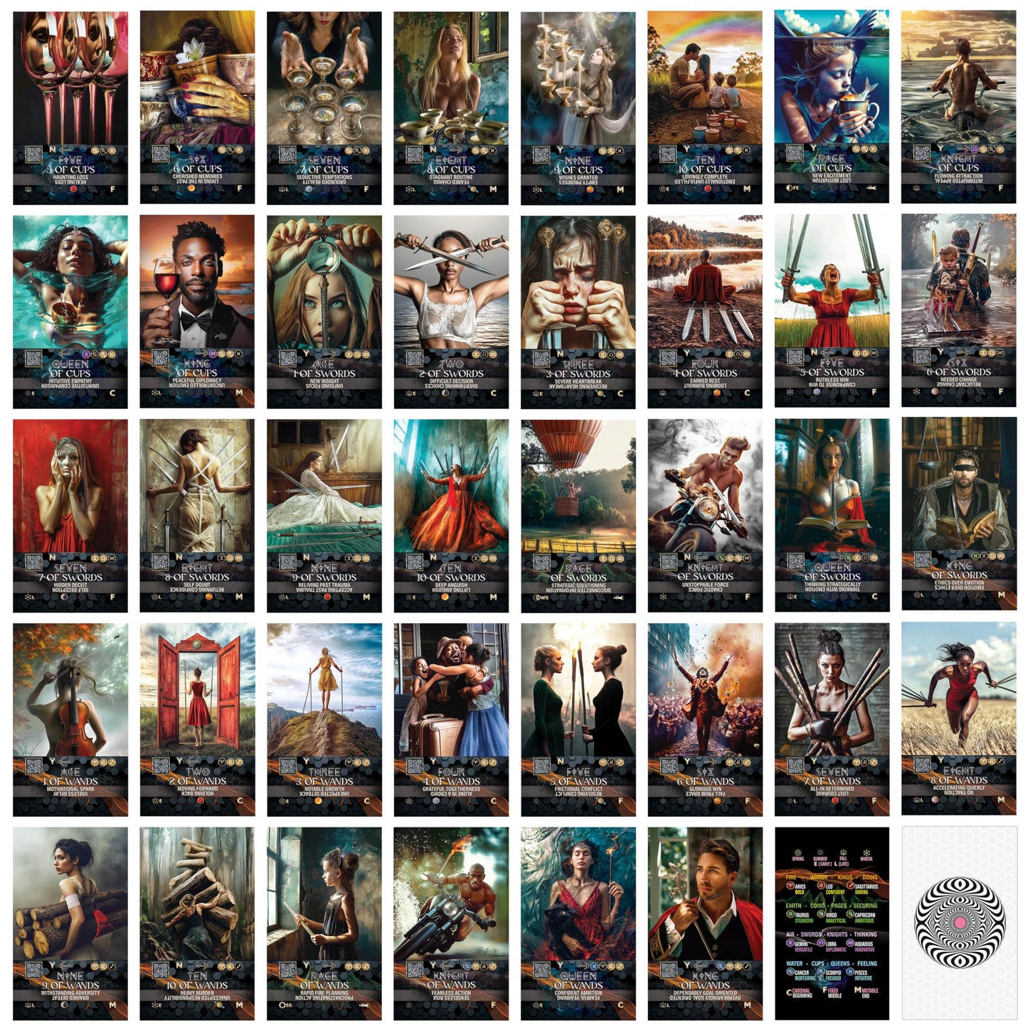 The Talking Tarot Deck & Guide: 78 Cards That Can Read Themselves | Instant, Interactive Readings or Master Tarot in Under 1 Hou