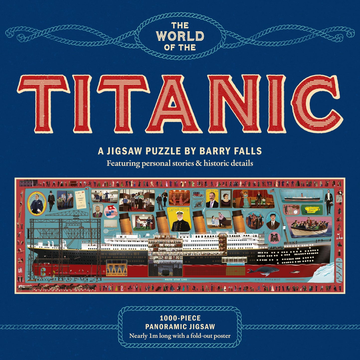 The World of The Titanic: A 1000-piece Jigsaw Puzzle by Barry Falls