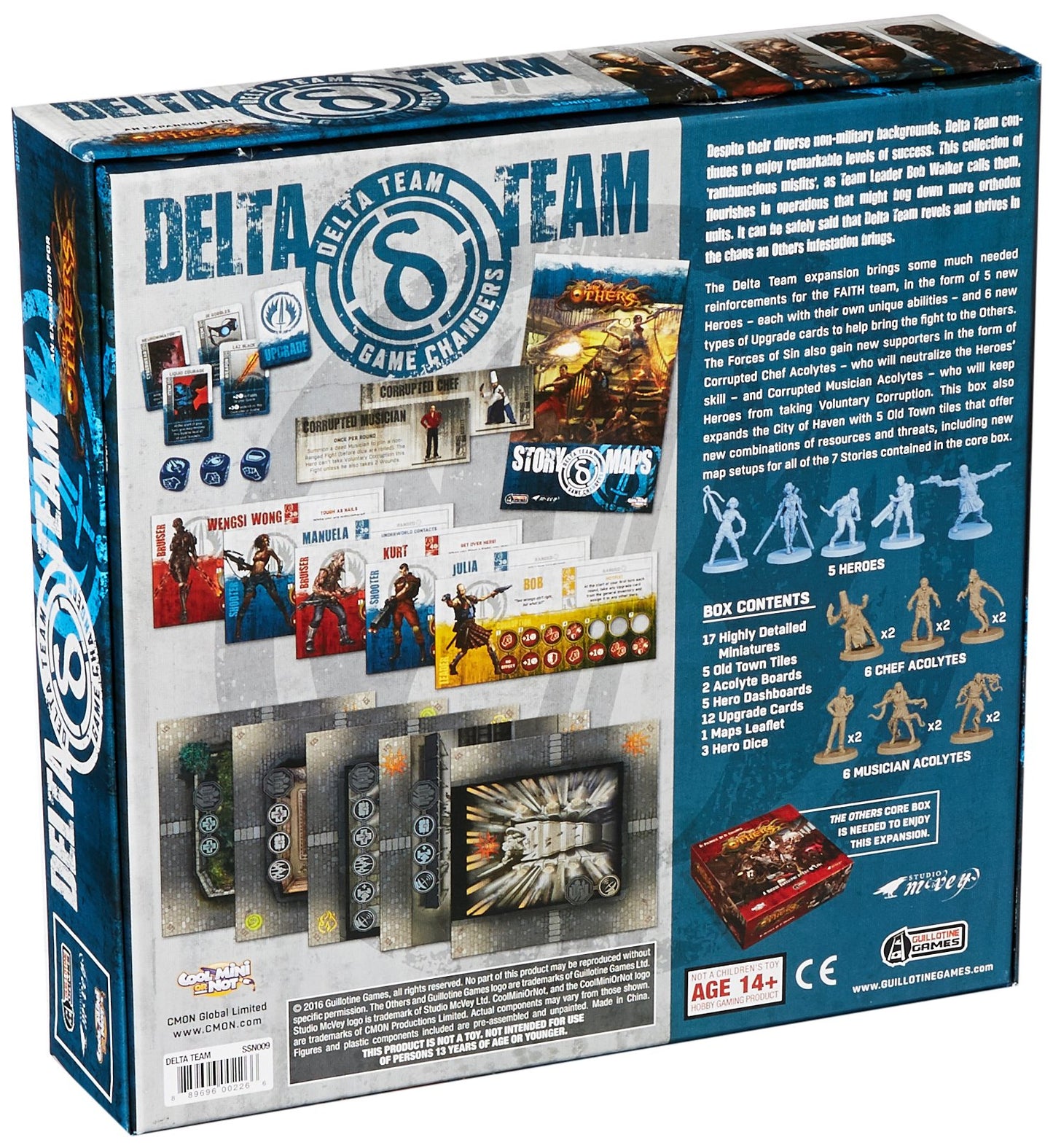 Cmon The Others: Delta Team Box Board Game