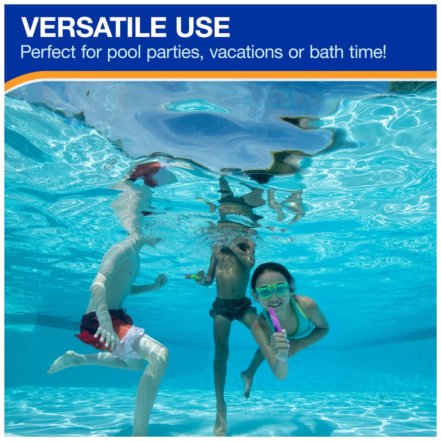 Swimways Toypedo Bandits Pool Diving Toys - Pack Of 4