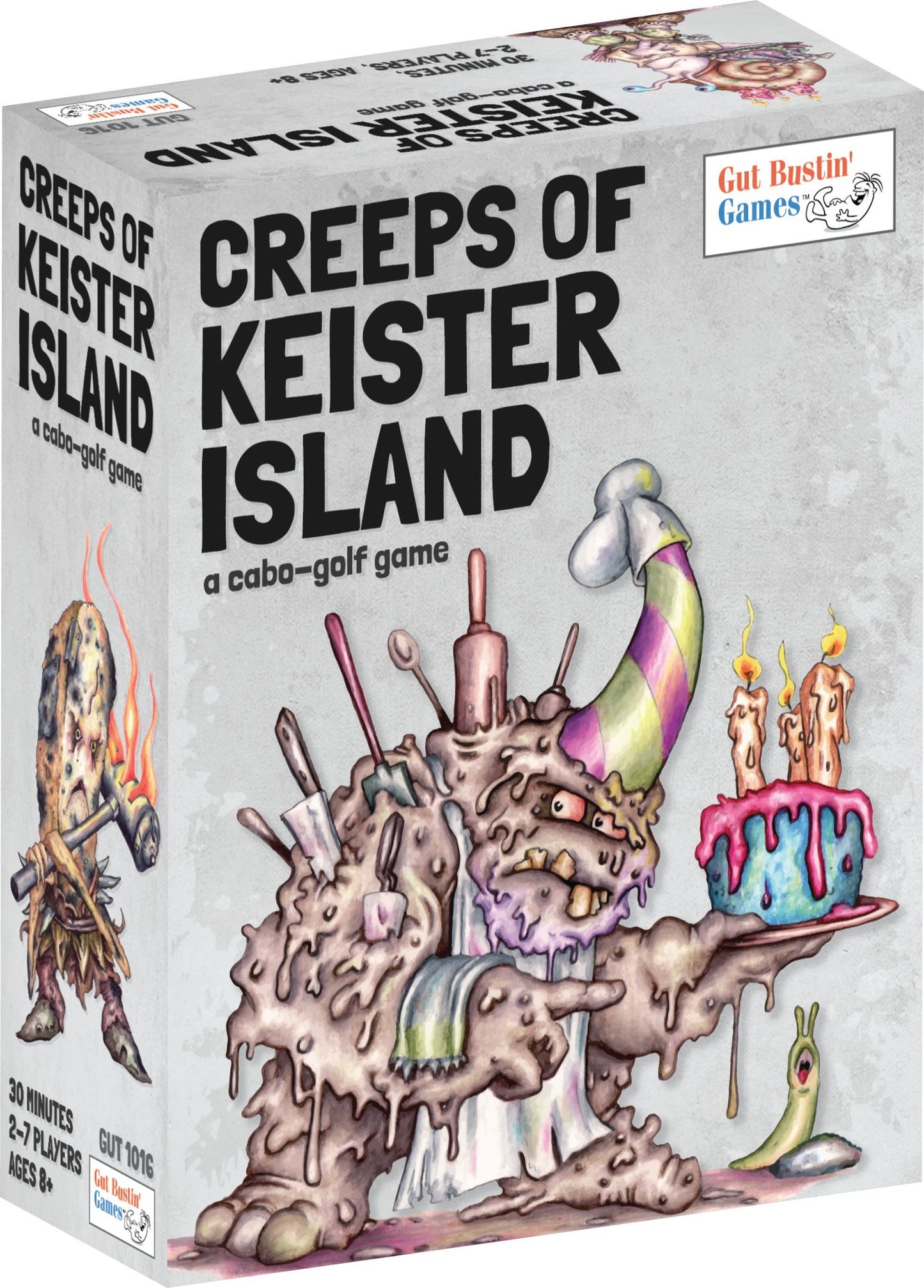Gut Busting Games Gut1016 Creeps Of Keister Island Non Collectible Card Games