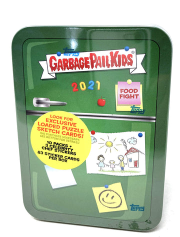 Garbage Pail Kids Food Fight Value Box - 2021 Series 1 - Blue - Model 010267 - Tin Material