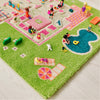 Ivi Playhouse 3D Montessori Play Mat, Non-Toxic, Stain Resistant, Educational Activity Toys For Girls