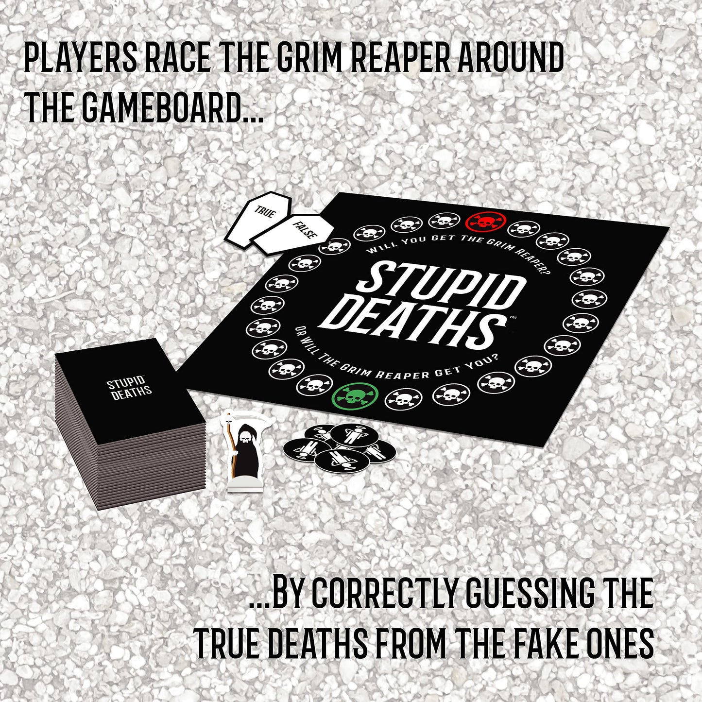 University Games | Stupid Deaths The Party Game, For Adults & Teens Ages 12 & Up (01404)