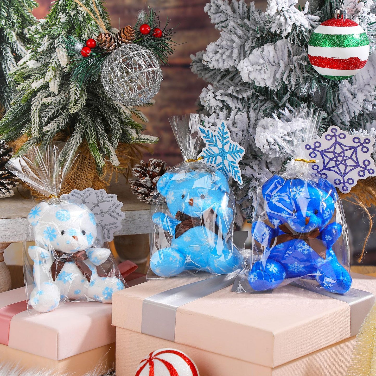 Barydat 200 Pcs Luminous Mini Resin Animals Figures Tiny Duck Axolot Lizard Dolphin To Hide Glow In The Dark Animal Figurines Fo