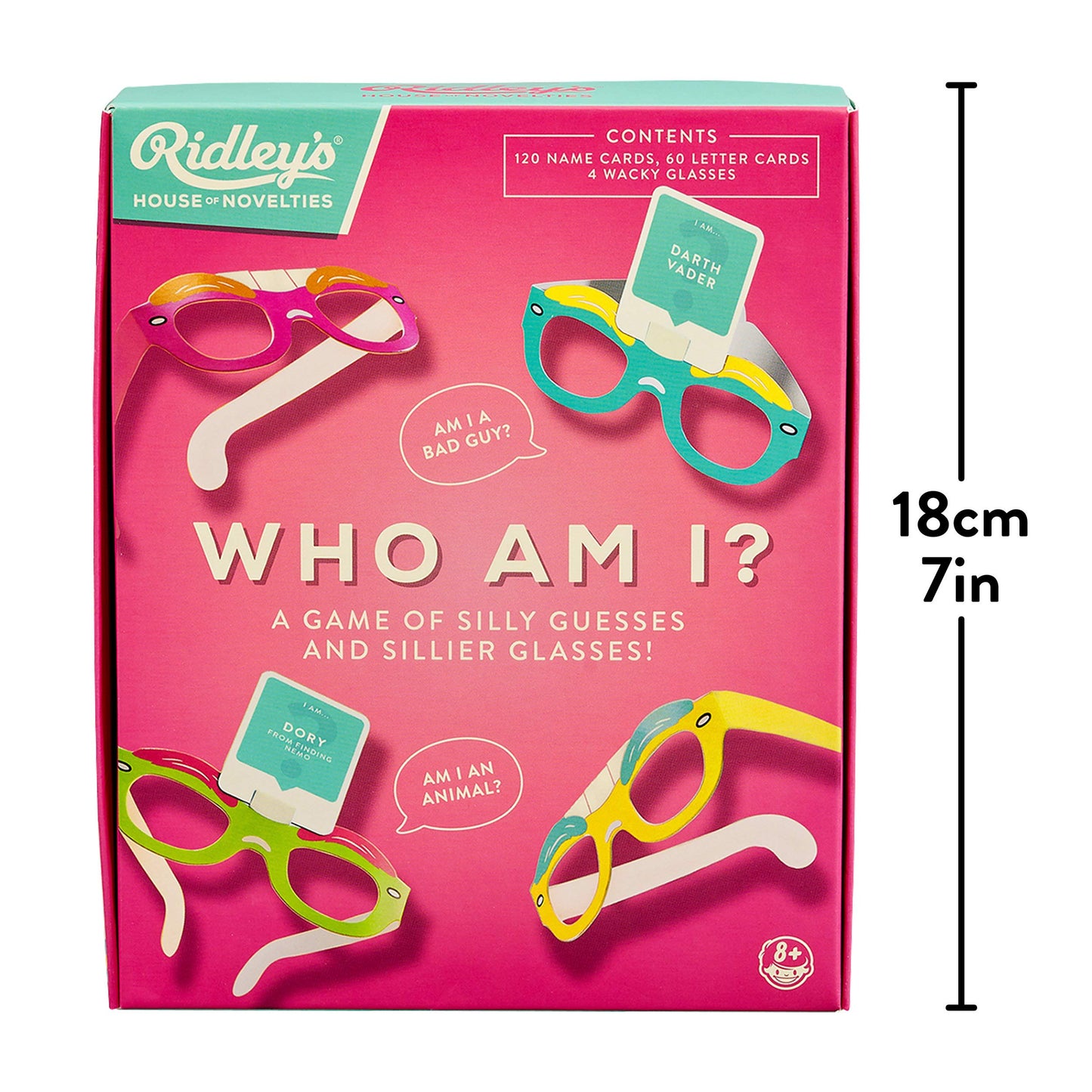Ridley’S Who Am I? Guessing Game – Silly Family Game For 2-4 Players, Ages 8+ – Wacky Guesses And Instructions Included – Funny Party Games For Kids And Adults