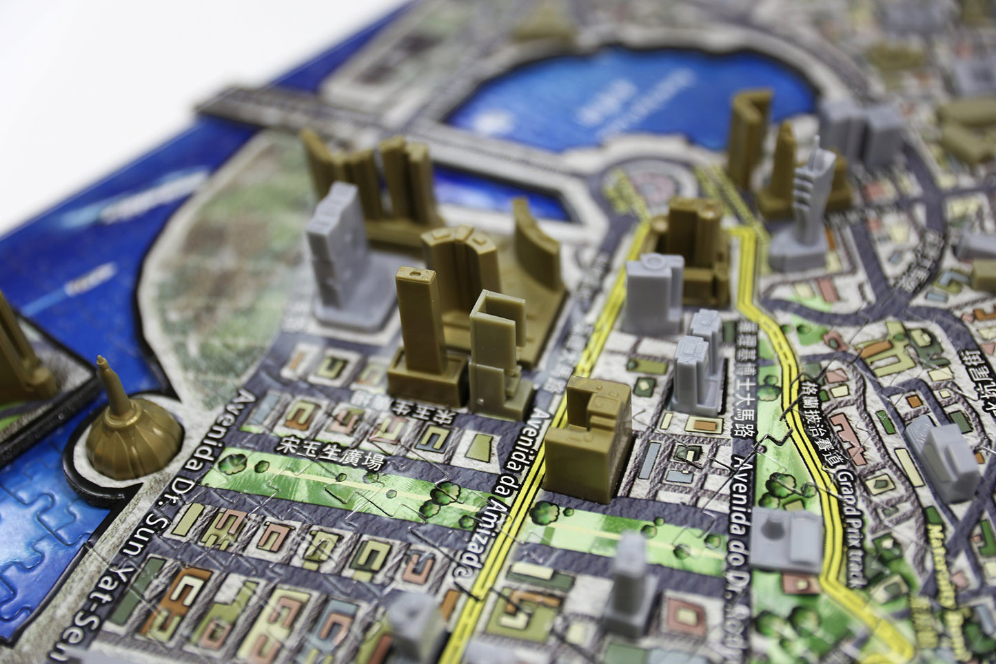 4D Cityscape 4D Macau China Puzzle