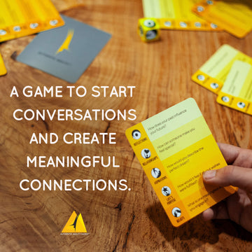 Authentic Agility Conversation Card Game (100 Cards - 500 Questions) Family Card Games For Adults, Teens, Families - Ice Breaker