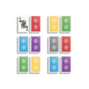 Jumbo Index 6 Boxed Double Decks - New ACBL Logo - Traditional Coated ACBL Bridge Playing Cards