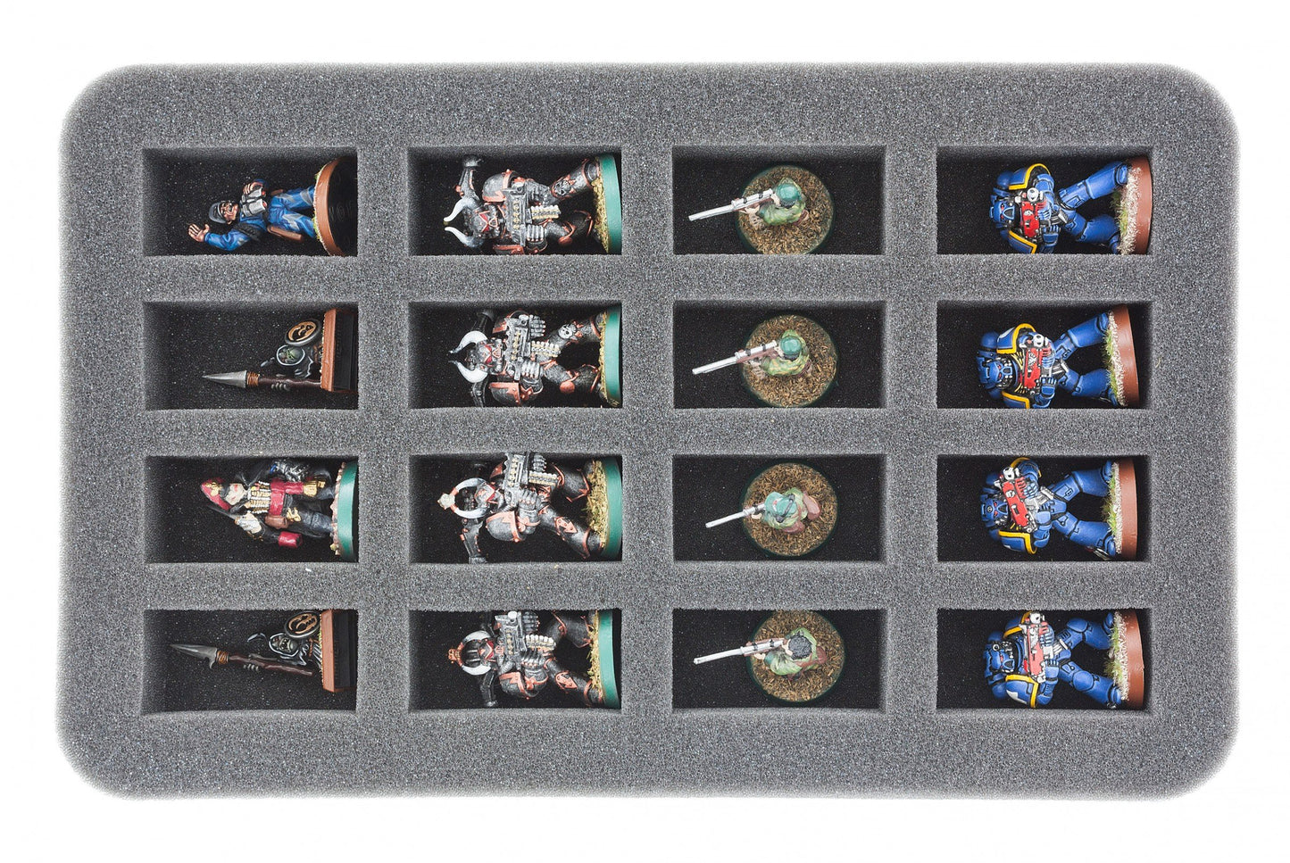 Feldherr Mini Plus Figure Case for 32 Miniatures & Monsters/Tanks - Perfect Storage Solution for Tabletop Games