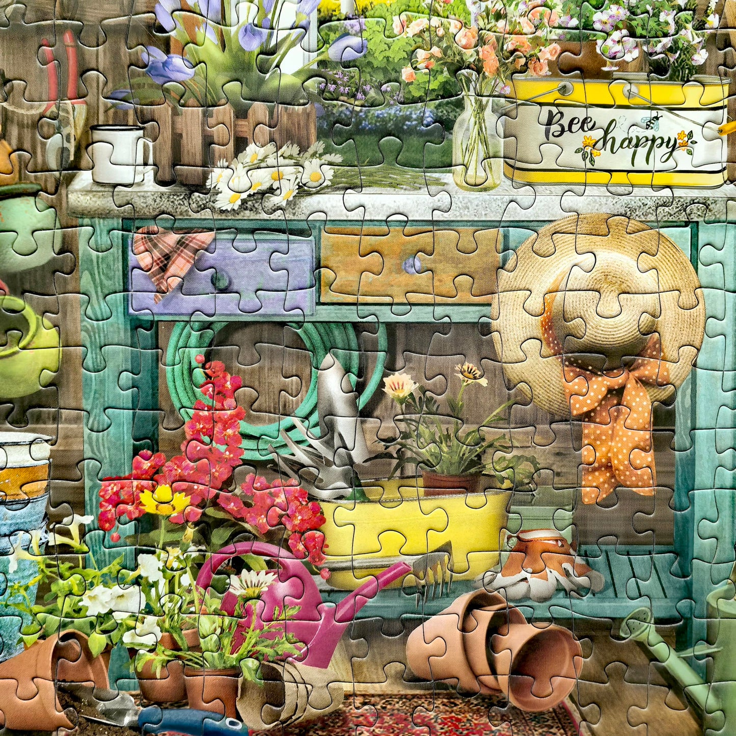 500 Piece Puzzles For Adults - Jigsaw Puzzles - Potting Shed - Designed By Bigelow Illustrations