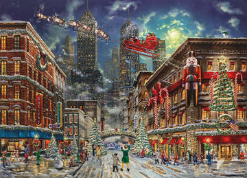 Ceaco - Thomas Kinkade Christmas - Elf - 1000 Piece Jigsaw Puzzle, 8' L X 8' W