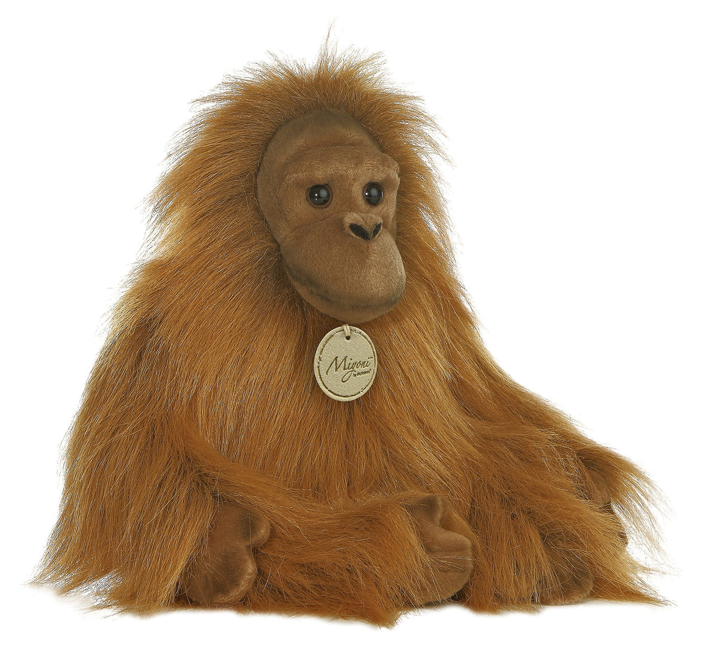 Aurora® Miyoni® Orangutan Stuffed Animal - Lifelike Detail - Brown - 11 Inches - Model 10854 - Polyester