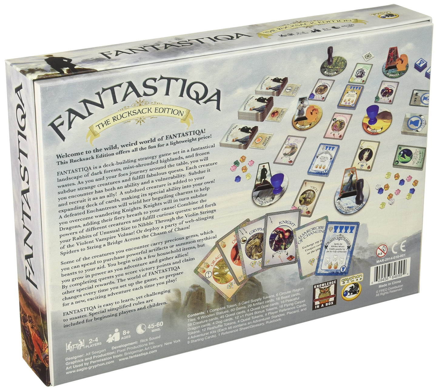 Eagle-Gryphon Games Fantastiqa Strategy Board Game