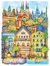 1000 Piece Puzzle for mature-themeds Madalina Tantareanu Cities: Barcelona enhanced Blueboard Jigsaw KI Puzzles