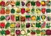 Vintage Plant Puzzle 1000 Pieces for mature-themed Flower Puzzle of Heirloom Seeds Garden Jigsaw Puzzles Fruit