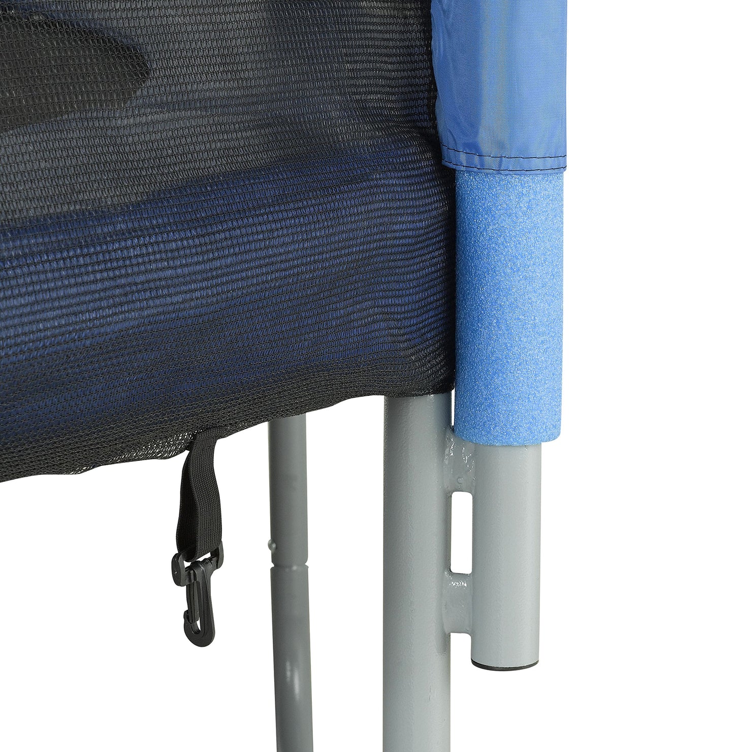 Upper Bounce Round Trampoline Safety Netround Trampolines Using Variant Straight Poles Breathable Weather Resistant Trampolines
