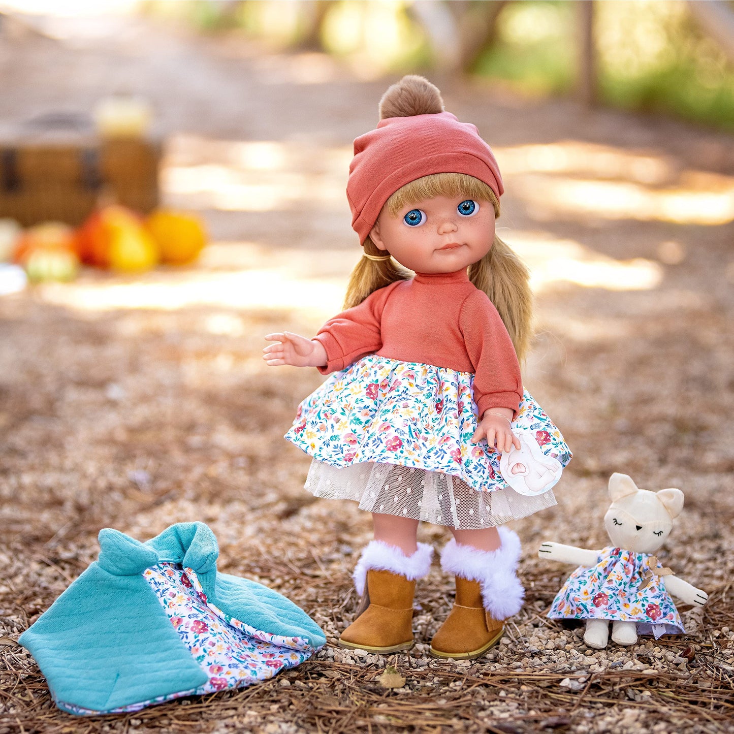 Jc Toys Chloe By Berenguer | 15' Nature Collection Fashion Doll | Long Blonde Hair | Multi Piece Removable Fasion Outfit | All Vinyl Posable Doll | Made In Spain