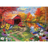 RoseArt - Abraham Hunter - Over The River- 1000 Piece mature-themed Jigsaw Puzzle