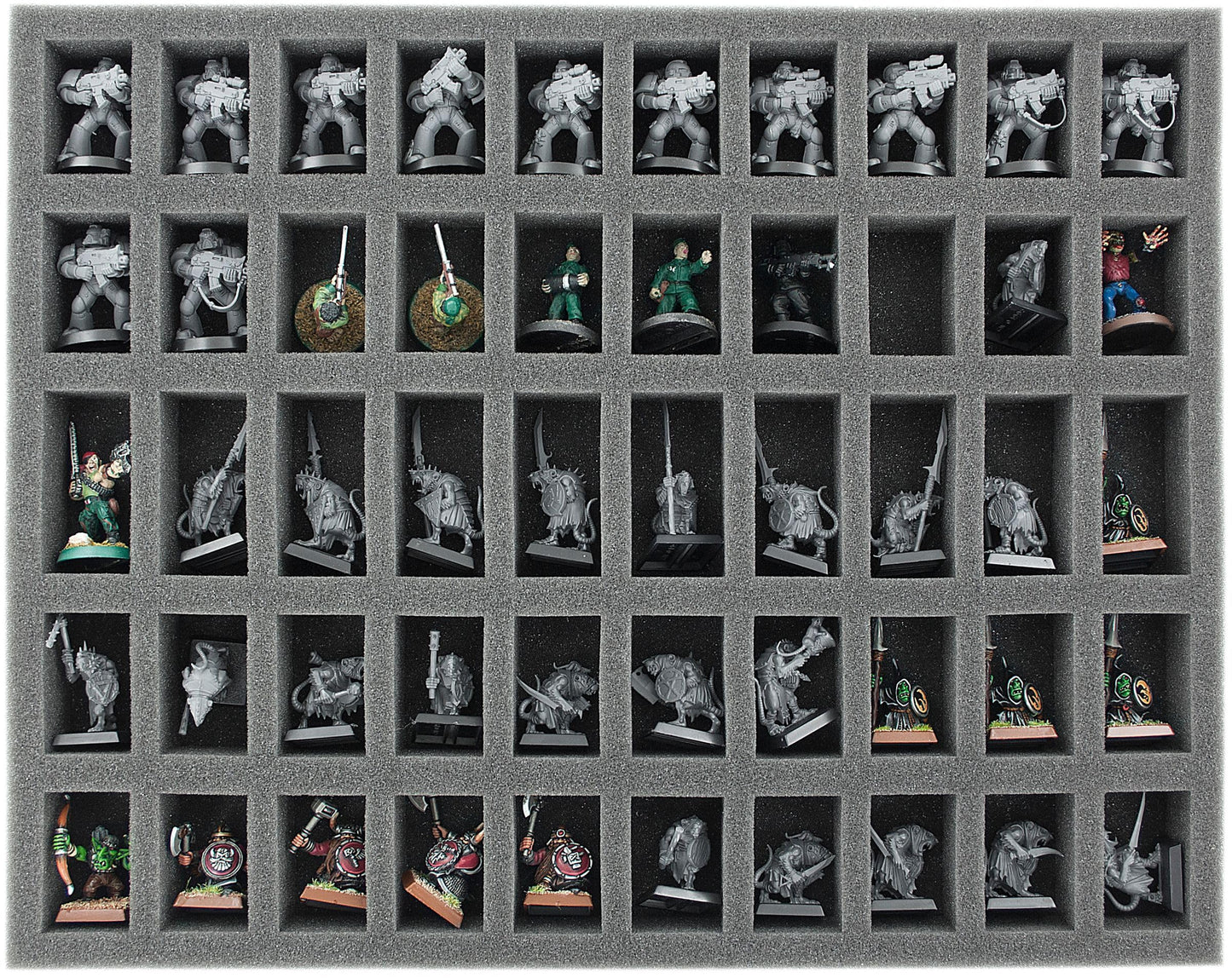 Feldherr Storage Box FSLB150 Compatible with 100 Miniatures Plus Tanks or Monster