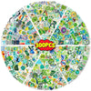 Gtotd Earth Day Plant Nature Green Vegan Stickers(300Pcs) Gifts Recycle Environmental Conservation Earth Merch Party Favors Decor Decals Vinyls For Laptop Waterbottle Phone Teens Girls.