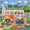 Ceaco Happy Camper Waterfall 300 Piece Jigsaw Puzzle - Multicolor Cardboard - 19 x 19 - Model 2282-8