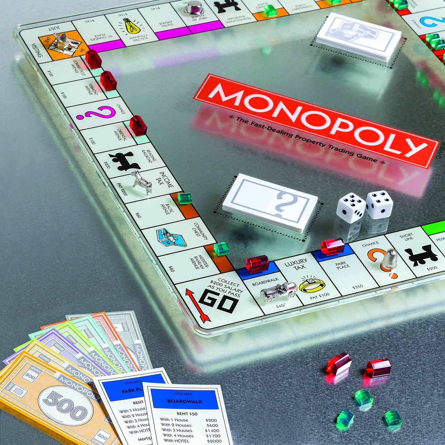 Monopoly Glass Edition by WS Game Company