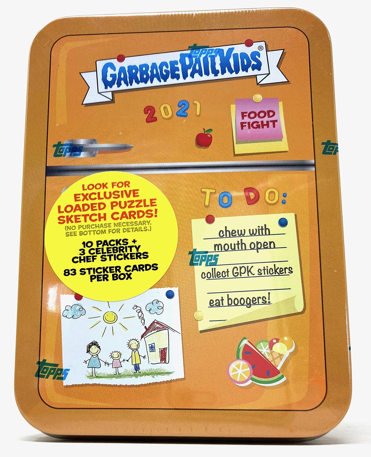2021 Topps Garbage Pail Kids Series 1 Food Fight Value Box