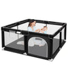 Baby Playpen, Extra Large Play Yard for Indoor & Outdoor Use, 360° Visibility Safe Play Area for Toddlers & Infants