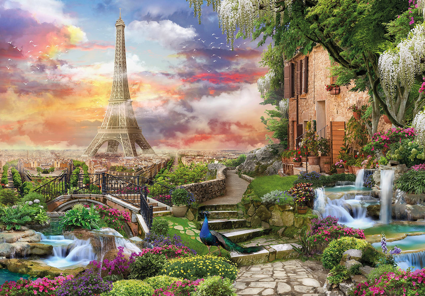 Clementoni - 33550 Collection Puzzle Paris Dream - Jigsaw Puzzle 3000 Pieces, Made In Italy, Jigsaw Puzzle For Adults