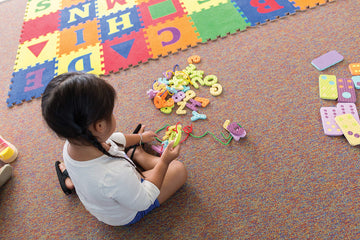 Chenille Kraft Wonderfoam Lacing Letters And Numbers Pac4466, Colors May Vary, Approx. 2-3/4'', 40 Count