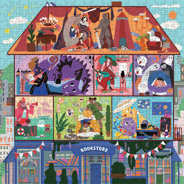 Mudpuppy The Magic of Stories 500 Piece Family Puzzle
