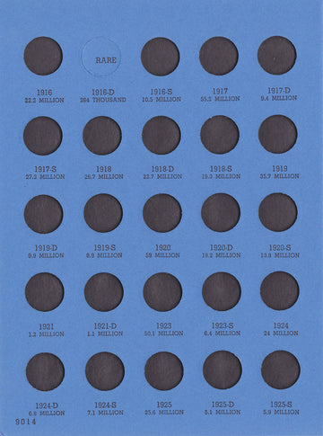 Whitman Mercury Dime Folder (1916-1945) #9014 By Whitman Coins